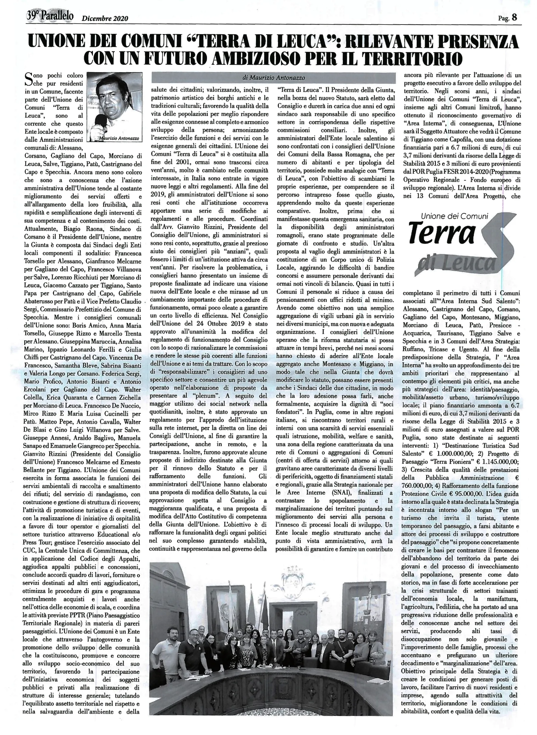 Immagine di 39° parallelo - Rilevante presenza con un futuro ambizioso per il territorio