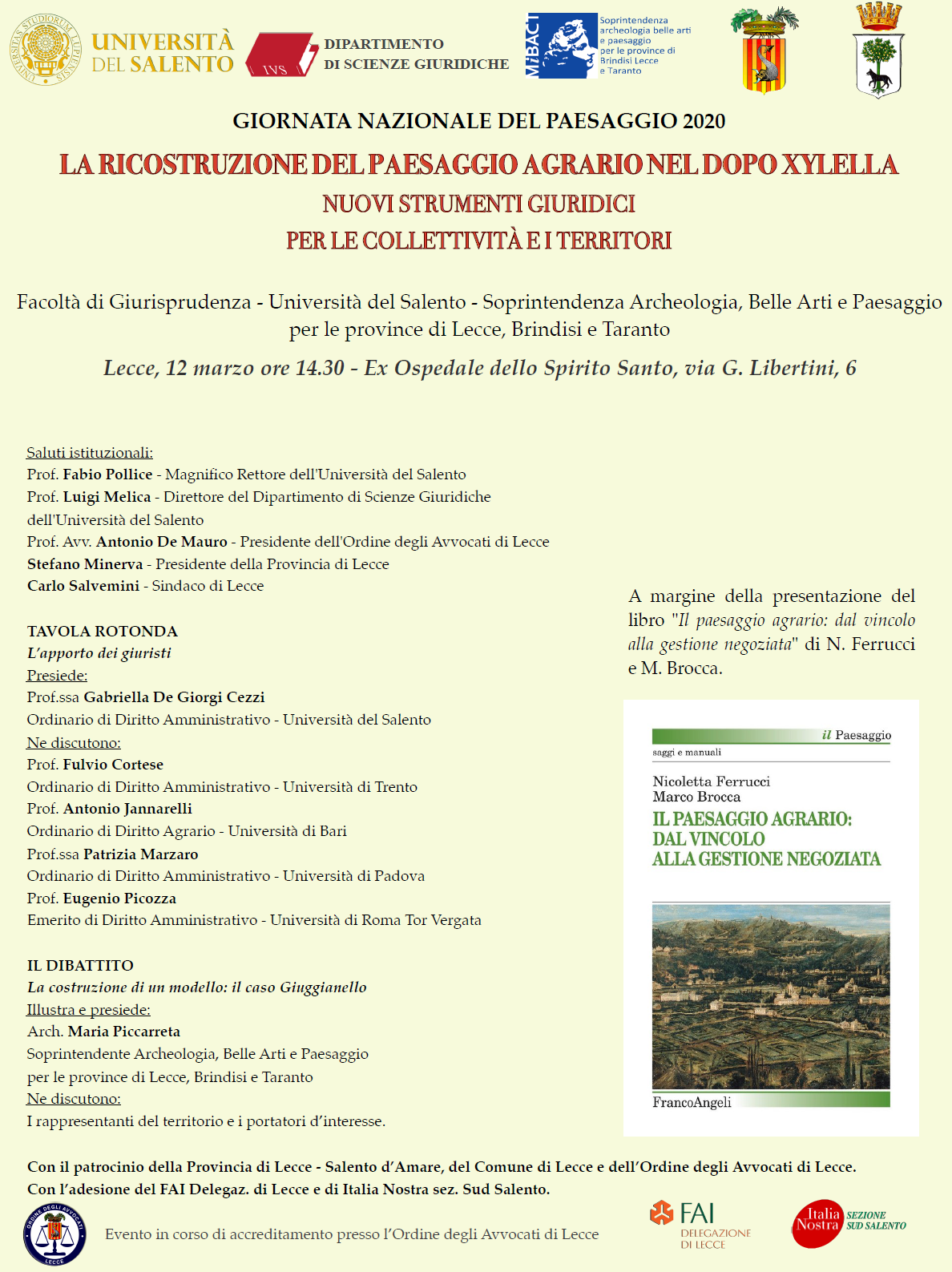 Immagine di Giornata nazionale del paesaggio 2020